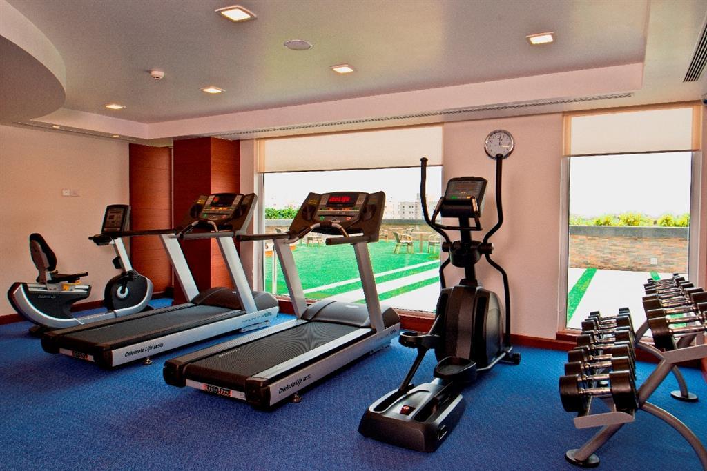 太平绅士财富宫酒店 迈索尔 设施 照片 The gym at the hotel