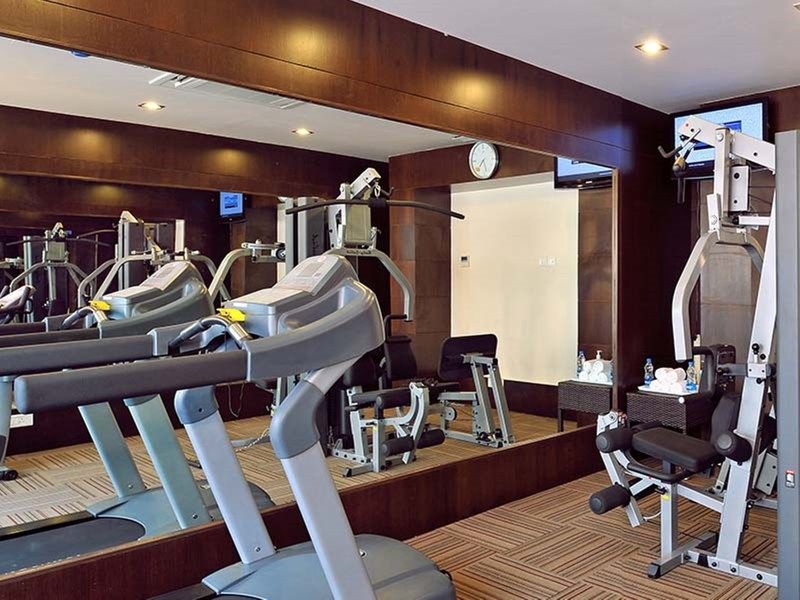 太平绅士财富宫酒店 迈索尔 外观 照片 The gym at the hotel